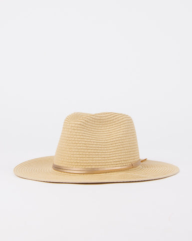 Womans Gisele Straw Hat in Natural / Cream 1