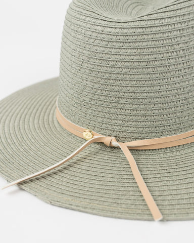 Womans Gisele Straw Hat in Pistachio