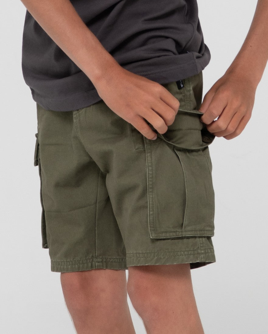 Boy army fatigue hot sale cargo shorts