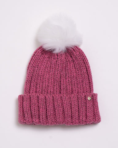 Womans Popsicle Beanie in Pink