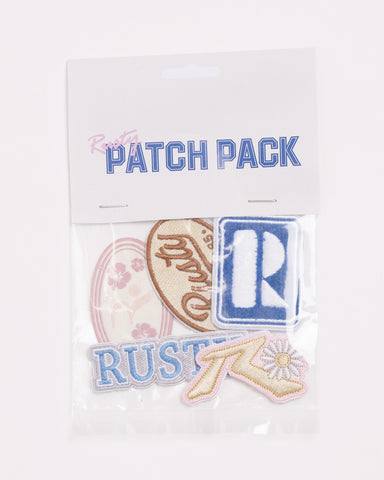 Rusty Ladies Iron On Patch Pack