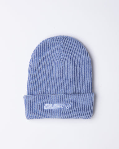 Womans Ciao Bella Reversible Beanie in Periwinkle Blue