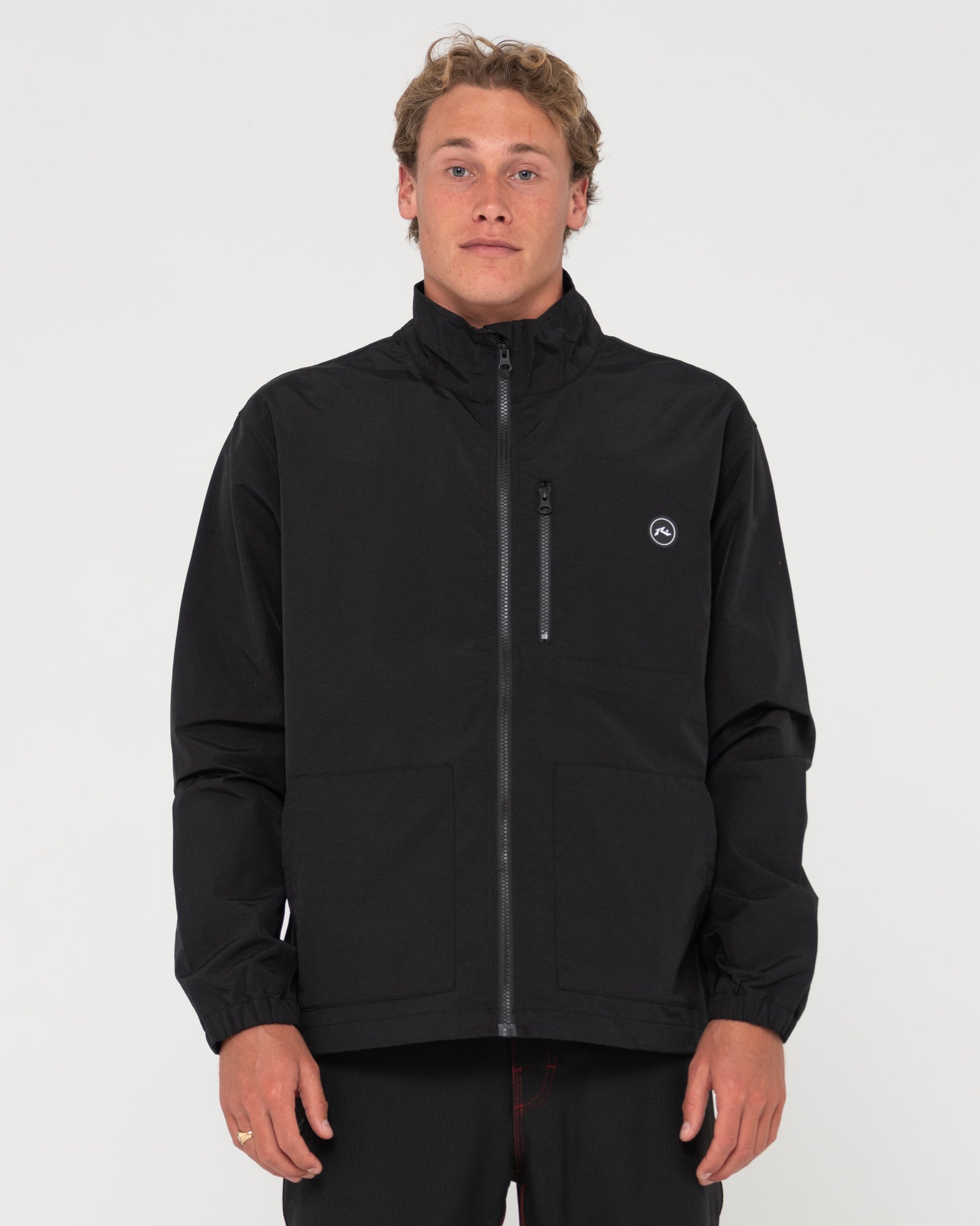 Still Surfing Spray Jacket Black Rusty Australia