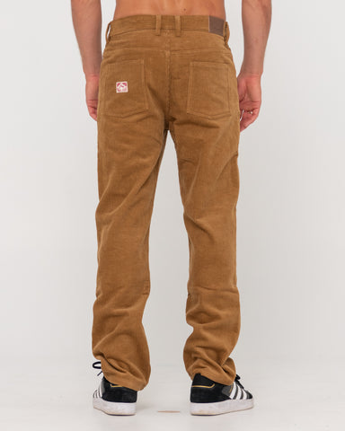 Man wearing Rifts 5 Pkt Pant in Camel