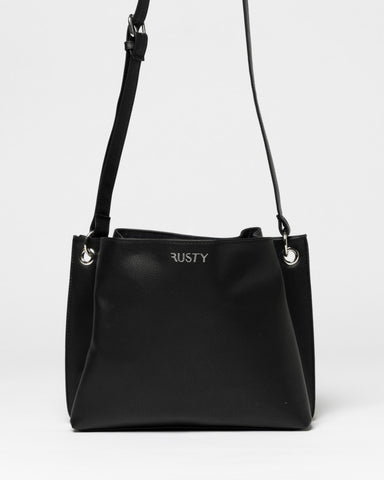 Womans Essence Hand Bag in Black