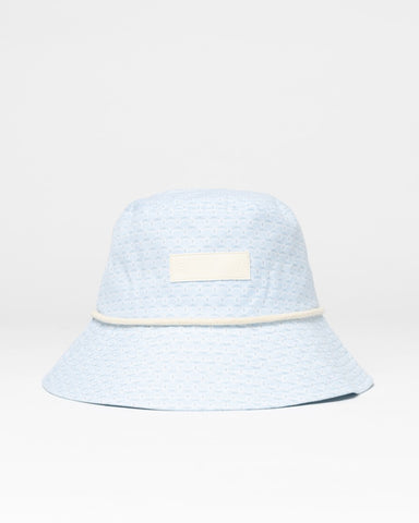 Girls Soleil Bucket Hat Girls in Glacial Blue