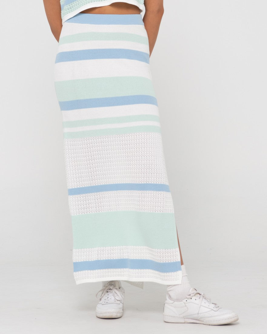 Sandbar Maxi Skirt Glacial Blue Rusty Australia