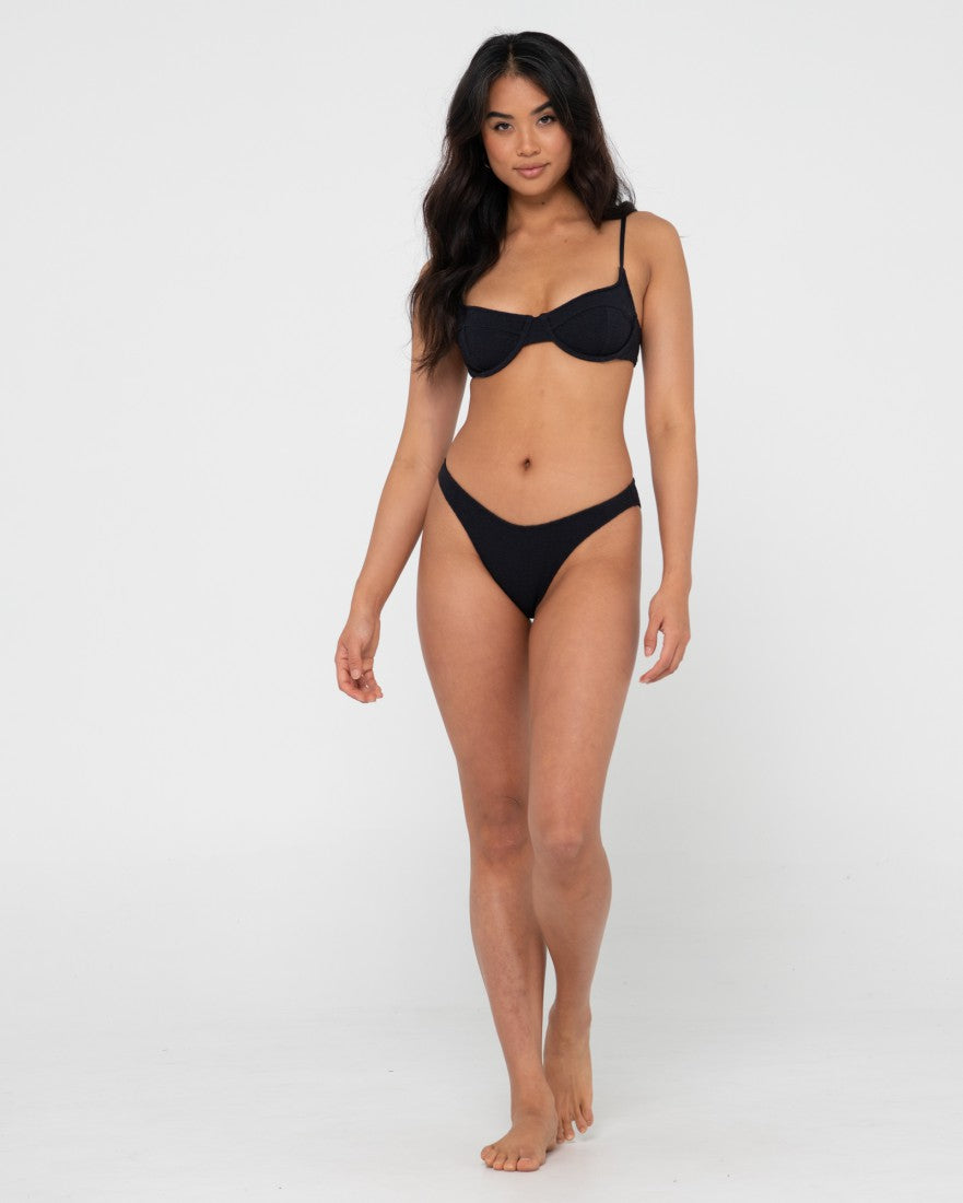 Sandalwood Classic Bikini Pant Black Rusty Australia