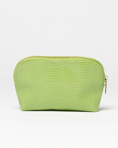 Womans Mila Pouch in Pastel Lime