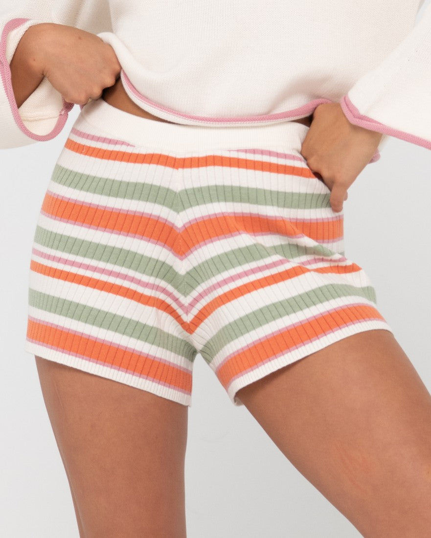 Zara striped knit shorts size medium