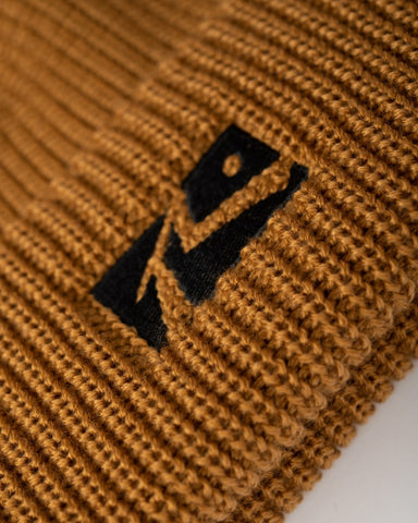 Mens All-time Beanie in Camel