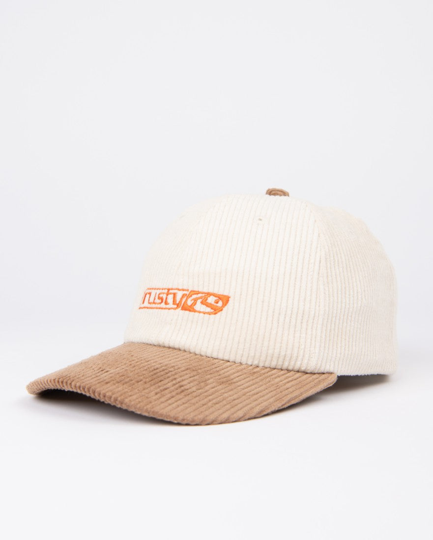 Demo Cord Six Panel Cap - Khaki