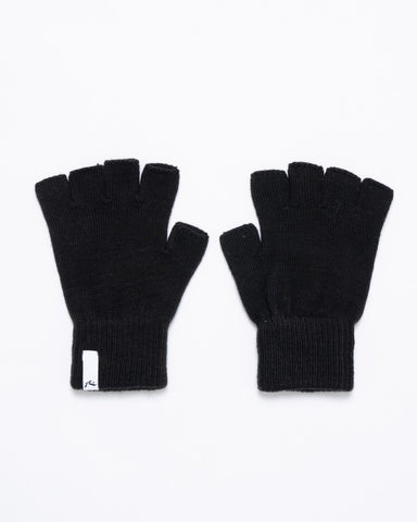 Womans Twisted Sista Gloves in Black