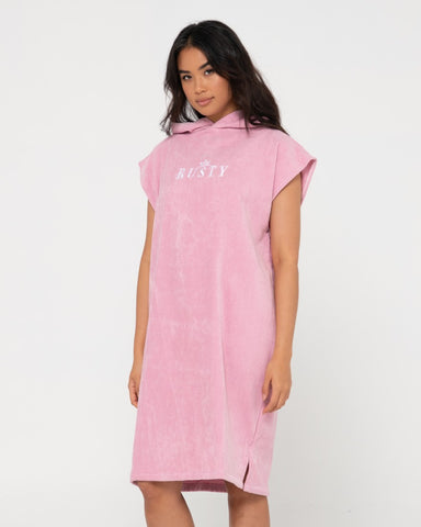 Womans Essentials Change Towel in Pink Nectar 1