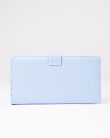 Womans Essence Flap Wallet in Periwinkle Blue
