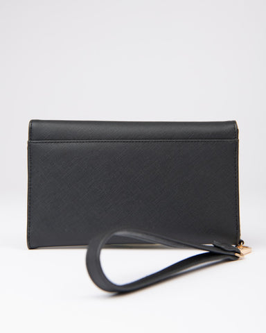 Womans Bambi Travel Wallet in Black