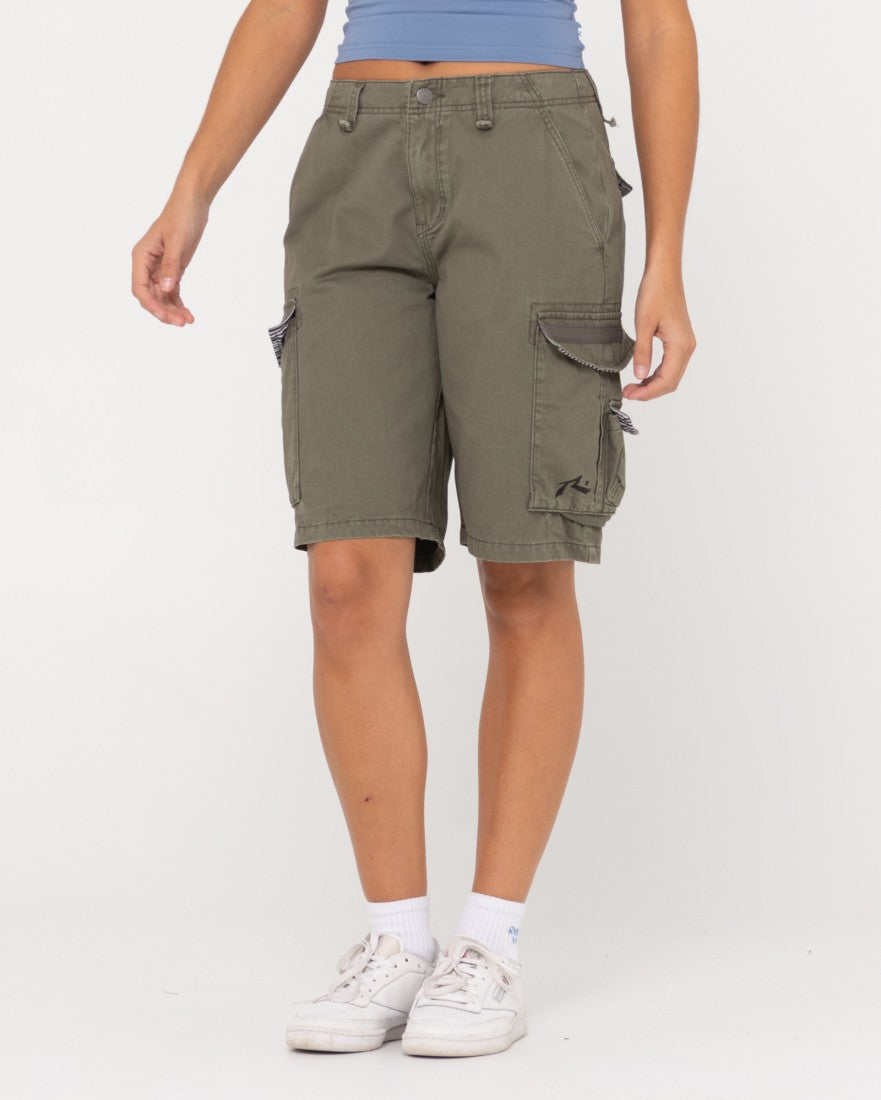 Women's loose store fit cargo shorts