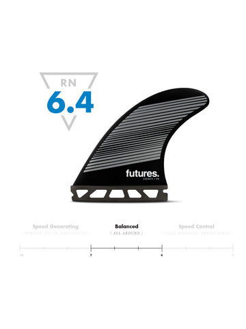 Futures F6 HC Thruster - Neutral Fins